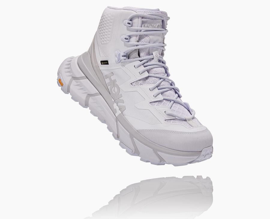 Botas De Montaña Hoka One One Hombre - Tennine Hike Gore-Tex - Blancas - XPQ735890